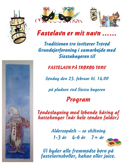 Fastelavn på Trørød Torv